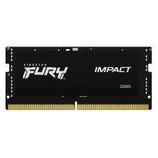 Модуль пам'яті Kingston SoDIMM DDR5 16GB (2x8GB) 6000 МГц Impact Fury (ex.HyperX) (KF564S38IB-16)