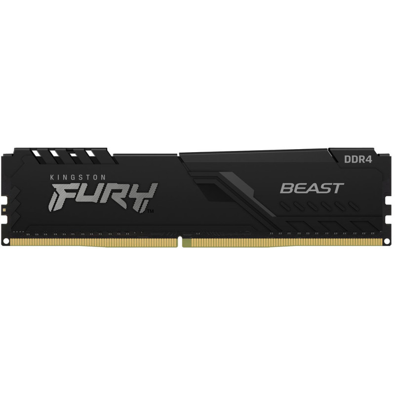 Модуль пам'яті Kingston DDR4 32GB (2x16GB) 3200 МГц Beast Black Fury (ex.HyperX) (KF432C16BB1K2/32WP)