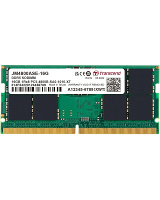 Модуль пам'яті Transcend SoDIMM DDR5 16GB 4800MHz JetRam (JM4800ASE-16G)