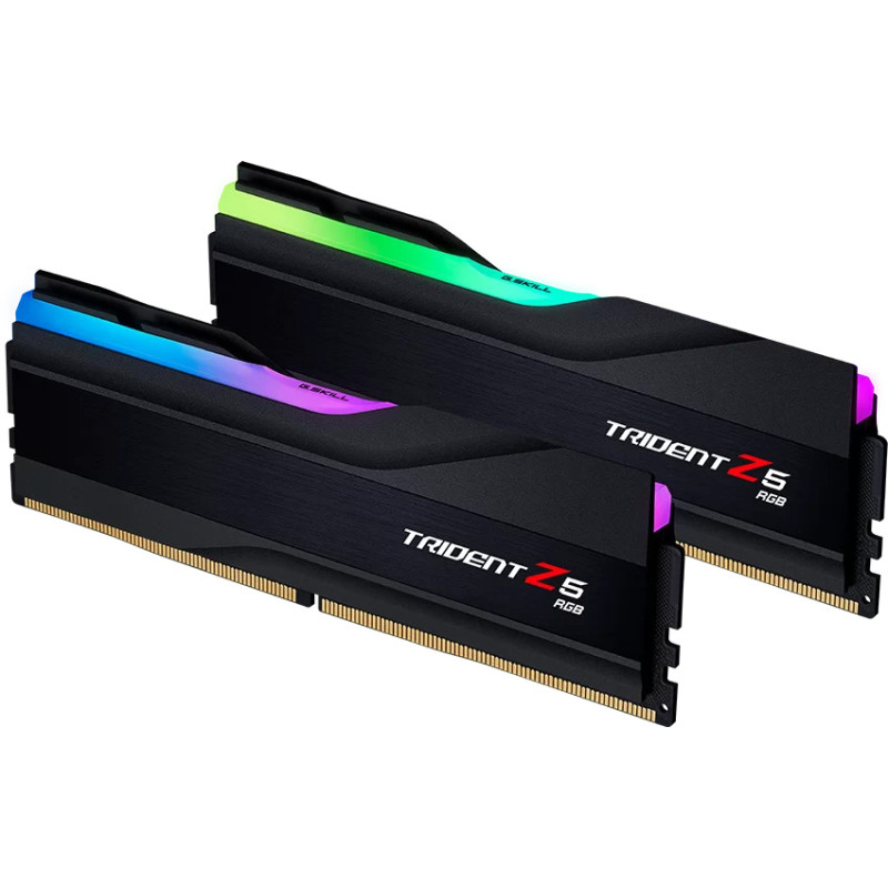 Модуль пам'яті G.Skill DDR5 64GB (2x32GB) 6000 MHz Trident Z5 RGB (F5-6000J3238G32GX2-TZ5RK)