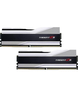 Модуль пам'яті G.Skill DDR5 64GB (2x32GB) 6000 МГц Trident Z5 Silver (F5-6000J3238G32GX2-TZ5S)