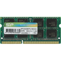 Модуль пам'яті Silicon Power SoDIMM DDR3 8GB 1600MHz (SP008GBSTU160N02)