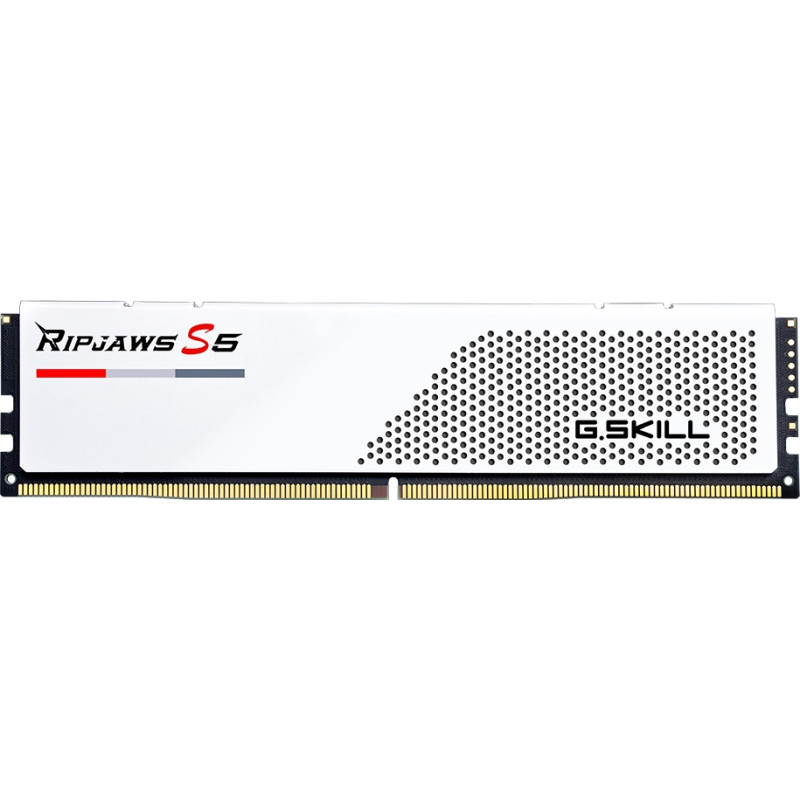 Модуль пам'яті G.Skill Ripjaws S5 DDR5-5200 96GB (2x48GB) CL40-40-40-83 1.10V Intel XMP White (F5-5200J4040A48GX2-RS5W)