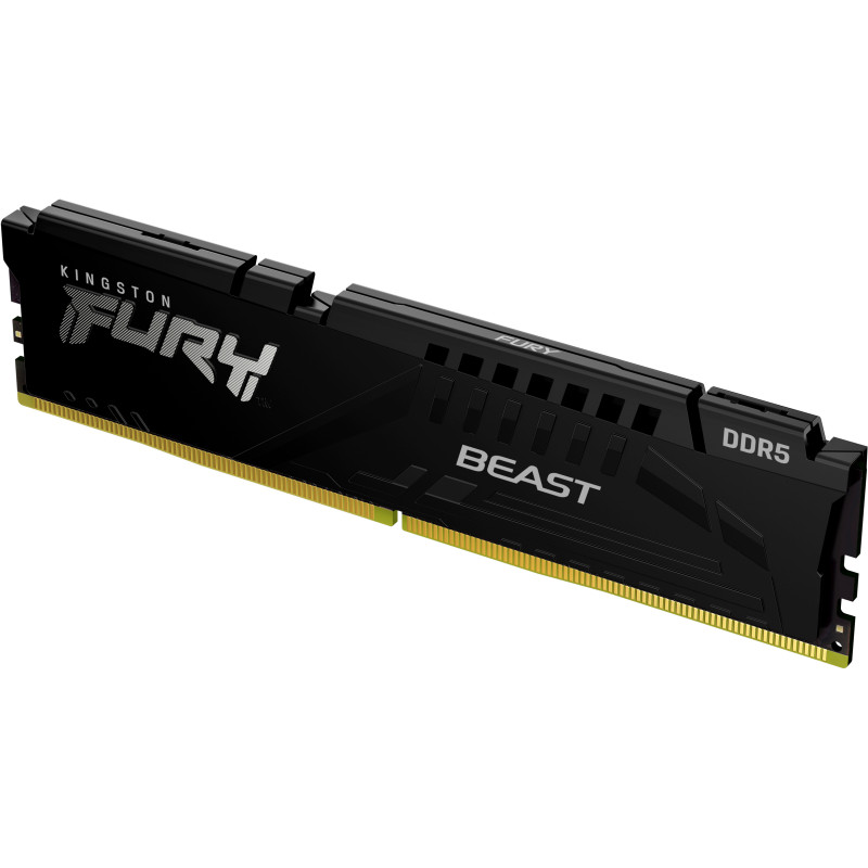 Модуль пам'яті Kingston DDR5 64GB 5600 МГц Beast Black Fury (ex.HyperX) (KF556C40BB-64)