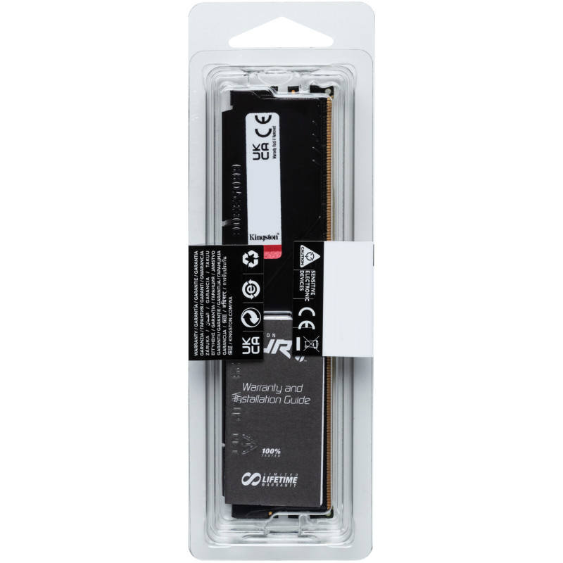 Модуль пам'яті Kingston DDR5 64GB 5600 МГц Beast Black Fury (ex.HyperX) (KF556C40BB-64)