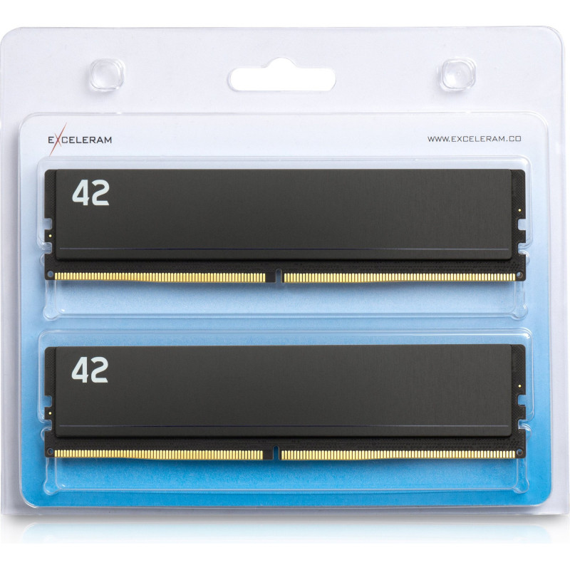 Модуль пам'яті eXceleram DDR5 32GB (2x16GB) 6000 MHz 42-Series (E-42-007D-32)