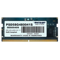 Модуль пам'яті PATRIOT 8 GB DDR5 4800 MHz (PSD58G480041)