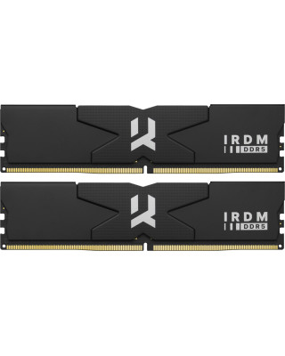 Модуль пам'яті Goodram DDR5 64GB (2x32GB) 6400MHz IRDM Black (IR-6400D564L32/64GDC)