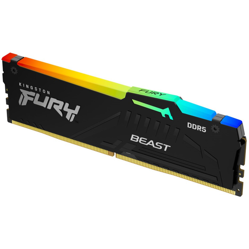 Модуль пам'яті Kingston DDR5 32GB 5600MHz Beast RGB Fury (ex. HyperX) (KF556C36BBEA-32)