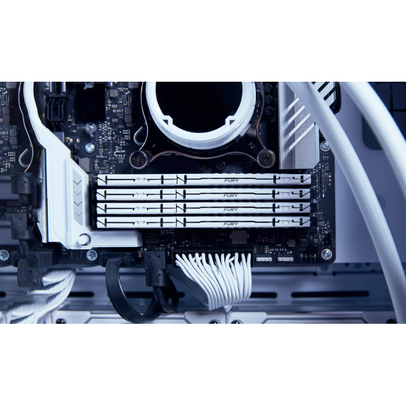 Модуль пам'яті Kingston DDR5 32GB 5600MHz Beast White Fury (ex.HyperX) (KF556C36BWE-32)