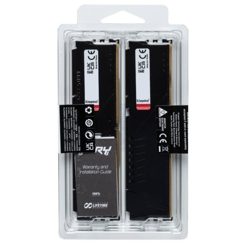 Модуль пам'яті Kingston DDR5 64GB (2x32GB) 5600 МГц Beast EXPO Black Fury (ex.HyperX) (KF556C40BB2K2-64)