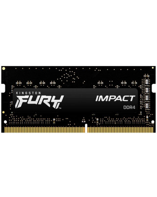 Модуль пам'яті Kingston FURY 16 ГБ SO-DIMM DDR4 3200 МГц Impact (KF432S20IB/16)