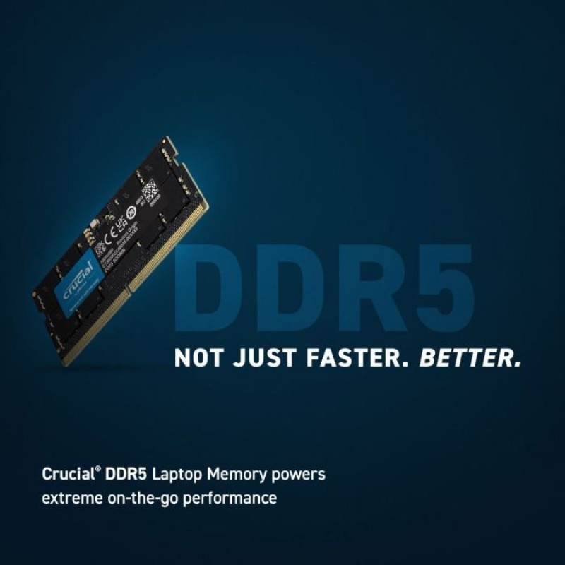 Модуль пам'яті Crucial 32 GB (2x16 GB) SO-DIMM DDR5 5600 MHz (CT2K16G56C46S5)
