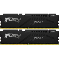 Модуль пам'яті Kingston DDR5 64GB (2x32GB) 5200 МГц Beast Black Fury (ex.HyperX) (KF552C40BBK2-64)