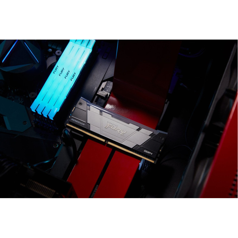 Модуль пам'яті Kingston DDR4 32GB (2x16GB) 3200 MHz RenegadeRGB Fury (ex.HyperX) (KF432C16RB12AK2/32)