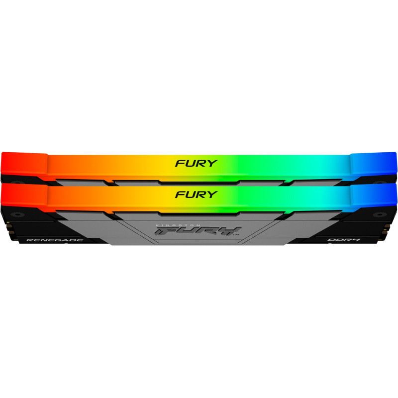 Модуль пам'яті Kingston DDR4 32GB (2x16GB) 3200 MHz RenegadeRGB Fury (ex.HyperX) (KF432C16RB12AK2/32)