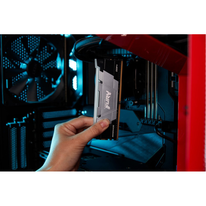 Модуль пам'яті Kingston DDR4 32GB (2x16GB) 3200 MHz RenegadeRGB Fury (ex.HyperX) (KF432C16RB12AK2/32)