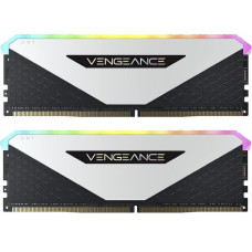 Модуль пам'яті Corsair DDR4 32GB (2x16GB) 3600MHz Vengeance RGB RT White (CMN32GX4M2Z3600C18W)