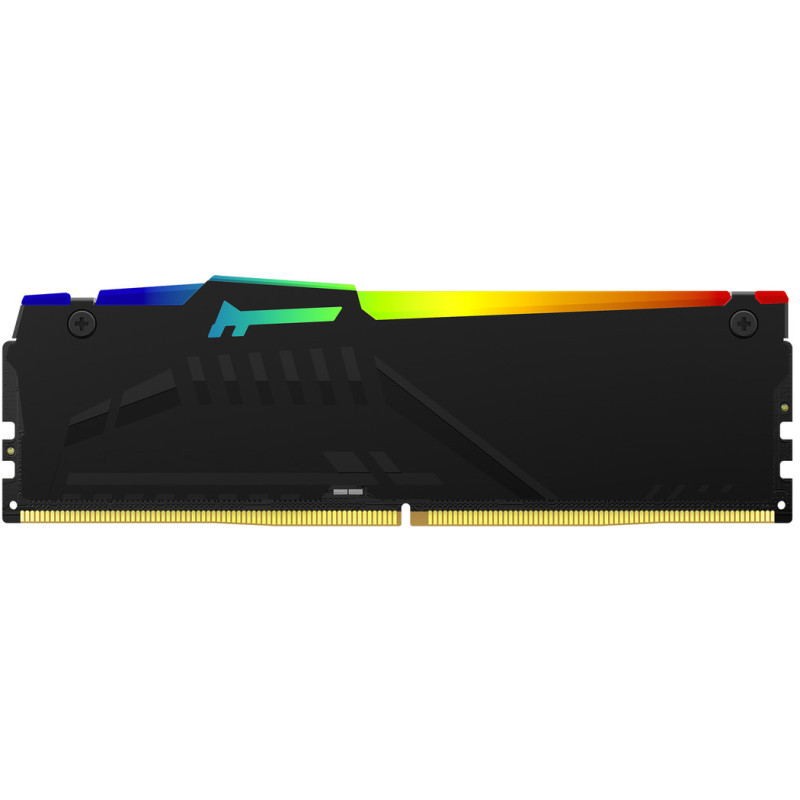 Модуль пам'яті Kingston DDR5 64GB (2x32GB) 6000 MHz Beast RGB Fury (ex. HyperX) (KF560C36BBEAK2-64)