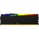 Модуль пам'яті Kingston DDR5 64GB (2x32GB) 6000 MHz Beast RGB Fury (ex. HyperX) (KF560C36BBEAK2-64)