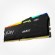 Модуль пам'яті Kingston DDR5 64GB (2x32GB) 6000 MHz Beast RGB Fury (ex. HyperX) (KF560C36BBEAK2-64)
