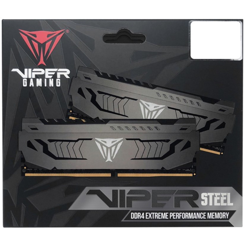 Модуль пам'яті Patriot DDR4 2x32GB/3600 Viper Steel (PVS464G360C8K)