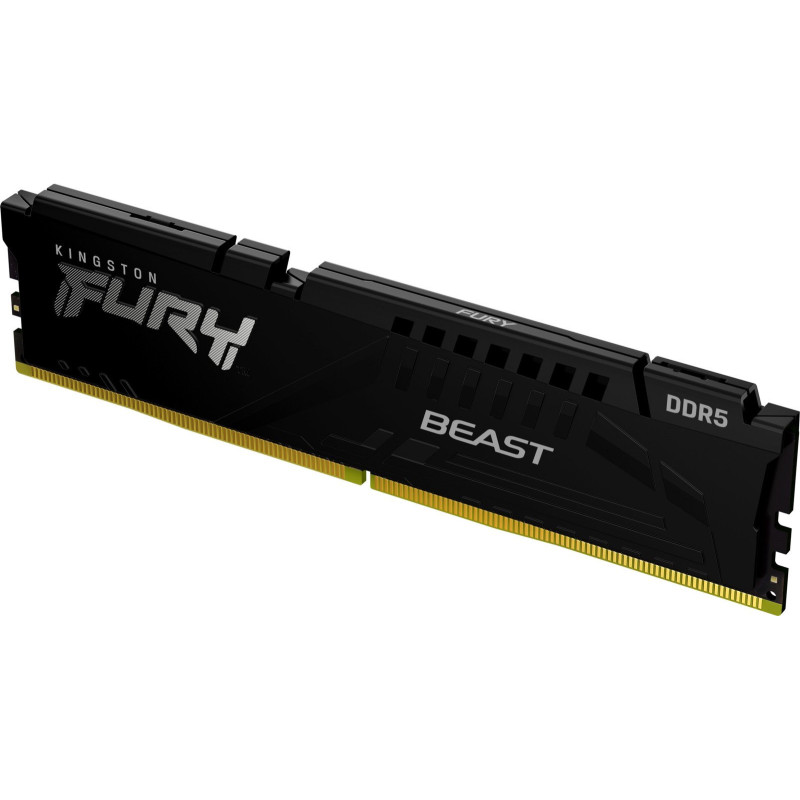Модуль пам'яті Kingston DDR5 32GB 5600 МГц Beast Black Fury (ex.HyperX) (KF556C40BB-32)
