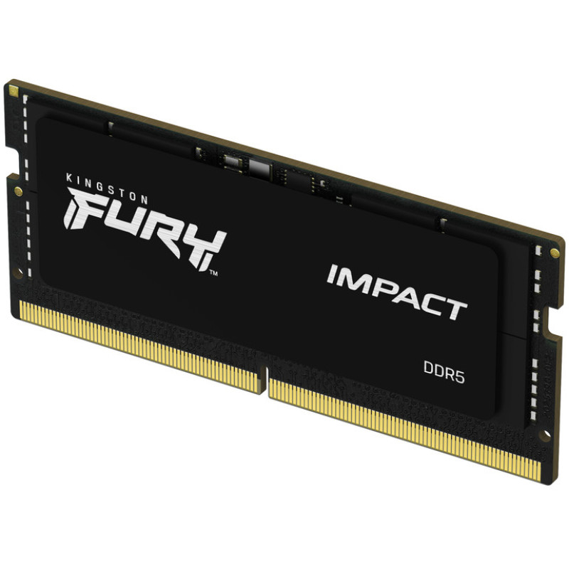 Модуль пам'яті Kingston SoDIMM DDR5 16GB 4800 МГц FURY Impact Fury (ex.HyperX) (KF548S38IB-16)