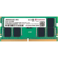 Модуль пам'яті Transcend SoDIMM DDR5 48GB 5600MHz (JM5600ASE-48G)