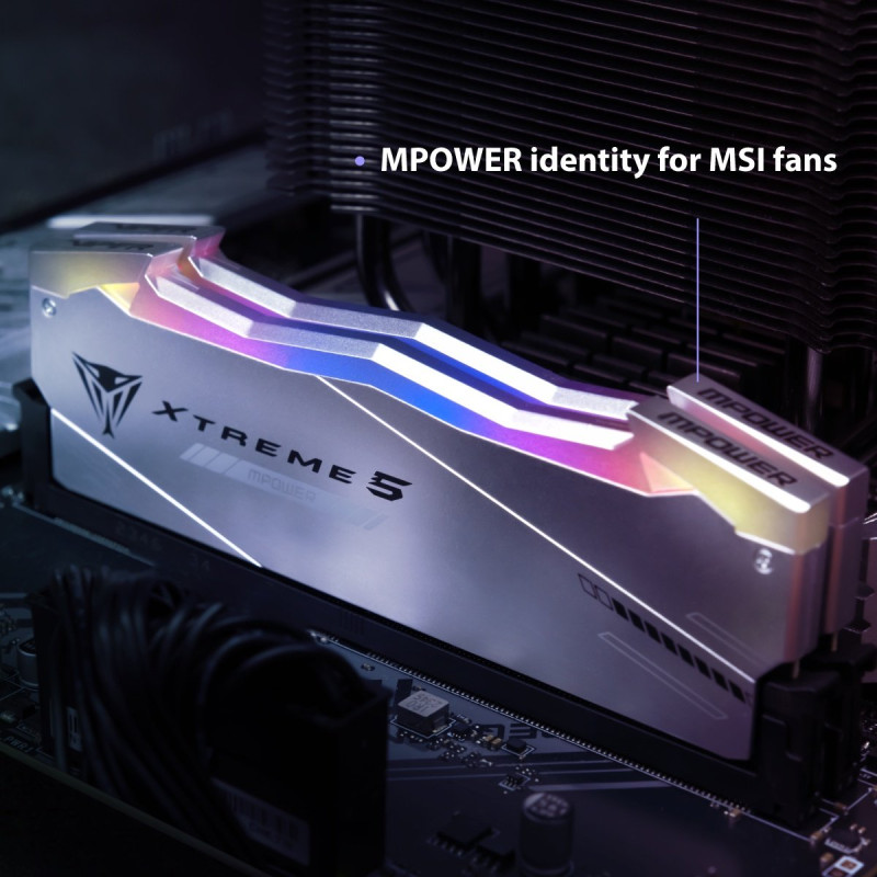 Модуль пам'яті Patriot Viper Xtreme 5 DDR5 2x16GB/6400 MPOWER RGB (PVXR532G64C32KM)