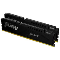 Модуль пам'яті Kingston Fury Beast DDR5 2x32GB/6000 Black (KF560C36BBE2K2-64)