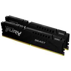 Модуль пам'яті Kingston Fury Beast DDR5 2x32GB/6000 Black (KF560C36BBE2K2-64)