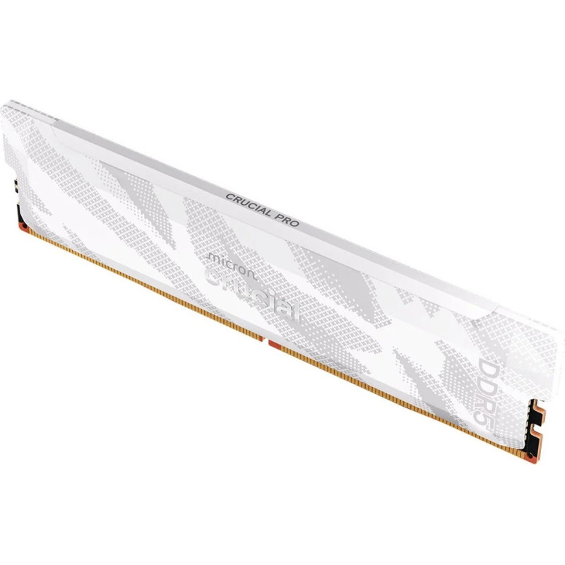 Модуль пам'яті CRUCIAL DDR5 16GB 6400 MHz Pro White (CP16G64C32U5W) 