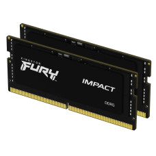 Модуль пам'яті Kingston SoDIMM DDR5 16GB (2x8GB) 4800 МГц FURY Impact Fury (ex.HyperX)