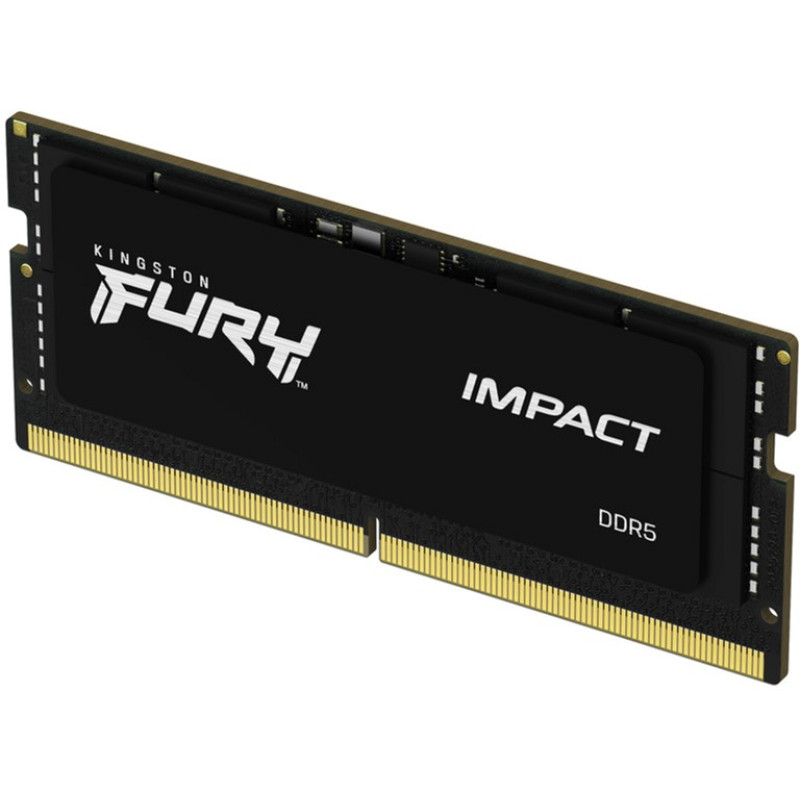 Завантажити Kingston FURY 8 ГБ SO-DIMM DDR5 4800 МГц Impact (KF548S38IB-8)