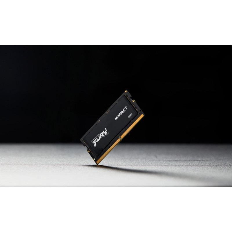 Завантажити Kingston FURY 8 ГБ SO-DIMM DDR5 4800 МГц Impact (KF548S38IB-8)