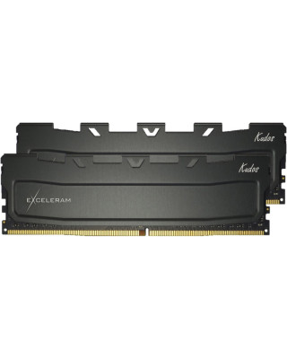 Модуль пам'яті eXceleram DDR4 32GB (2x16GB) 3200MHz Black Kudos (EKBLACK4323216XD)