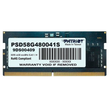 Модуль пам'яті SO-DIMM Patriot DDR5 8GB 4800MHz Signature Line (PSD58G480041S)