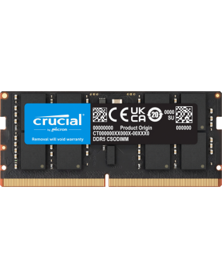 Модуль пам'яті CRUCIAL PRO 32GB SoDIMM DDR5-6400 (CT32G64C52CS5)