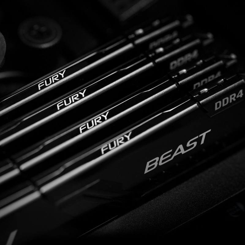 Модуль пам'яті Kingston FURY 16 GB DDR4 3200 MHz Beast Black (KF432C16BB/16)