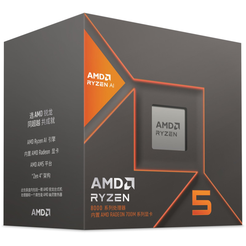 Процесор AMD Ryzen 5 8600G (4.3GHz 16MB 65W AM5) Box (100-100001237BOX)