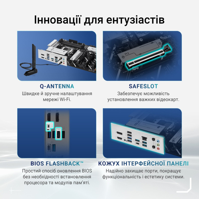 Материнська плата Asus Prime B850-Plus WiFi