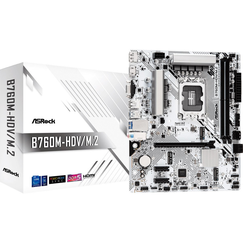 Материнська плата ASRock B760M-HDV/M.2