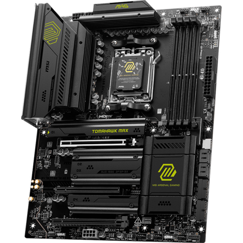 Mатеринська плата MSI B850 TOMAHAWK MAX WIFI 