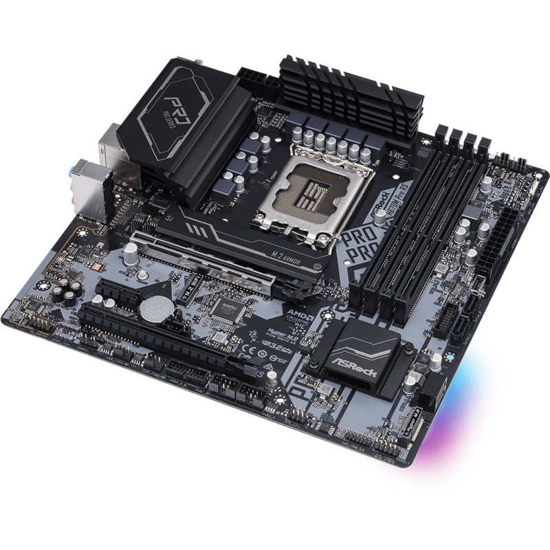 Материнська плата ASROCK H670M PRO RS