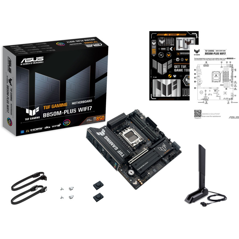 Материнська плата ASUS TUF GAMING B850M-PLUS WIFI7 (90MB1MU0-M0EAY0)