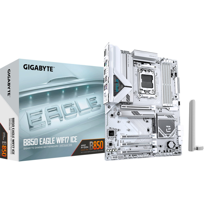 Материнська плата GIGABYTE B850 EAGLE WF7 ICE