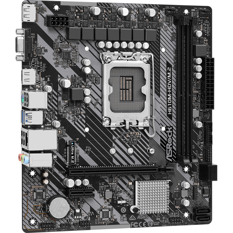 Материнська плата ASRock H610M-HDV/M.2 R2.0