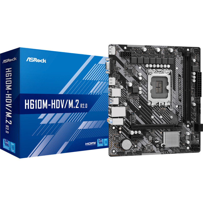 Материнська плата ASRock H610M-HDV/M.2 R2.0
