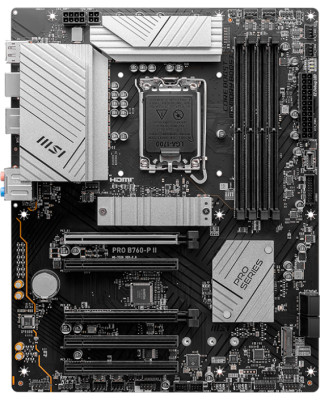 Материнська плата MSI PRO B760-P II
